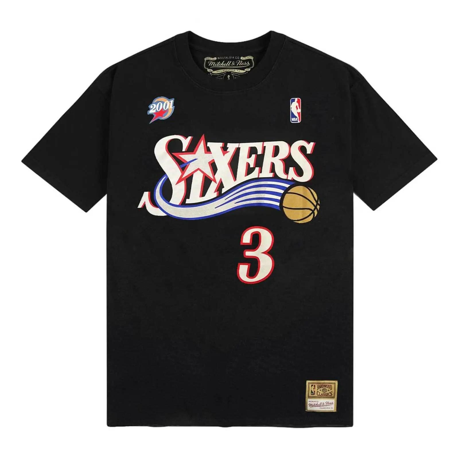 0196294487891 - T-Shirt Philadelphia 76ers NBA N&N Allen Iverson