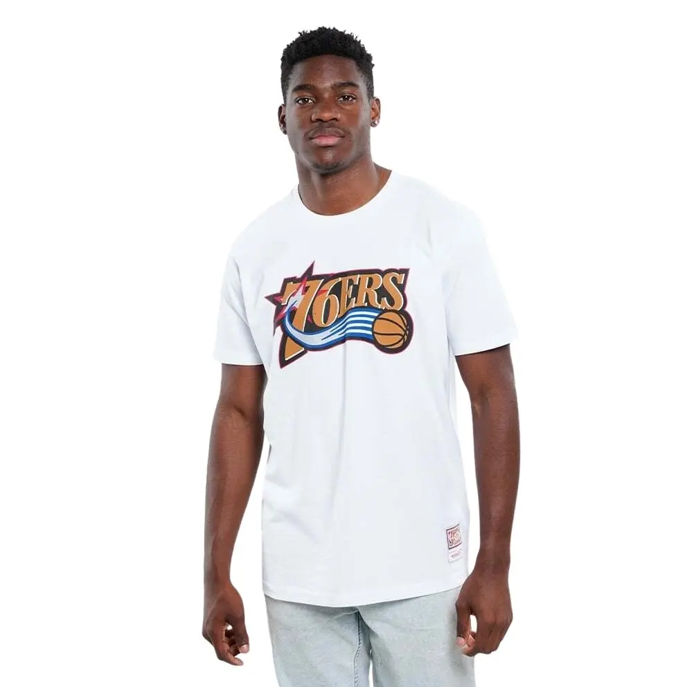 0196945143893 - T-Shirt Philadelphia 76ers NBA Team Logo