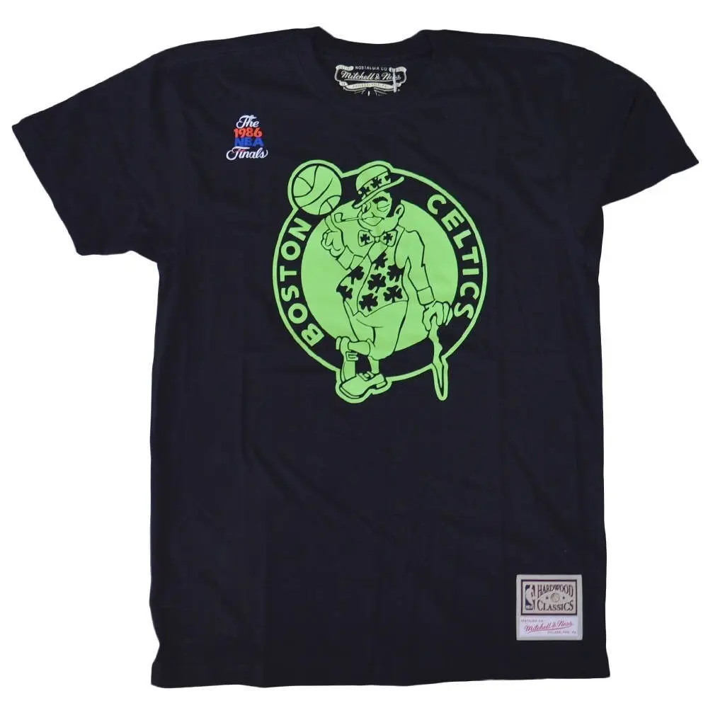 0195563013465 - T-Shirt mit Neon-Logo Boston Celtics NBA Neon Logo