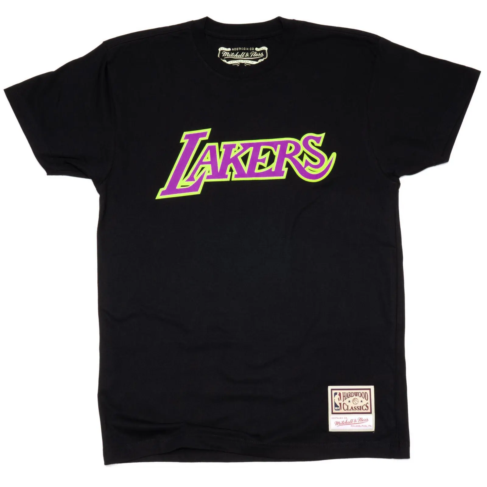 0195563013564 - T-Shirt Los Angeles Lakers NBA Neon