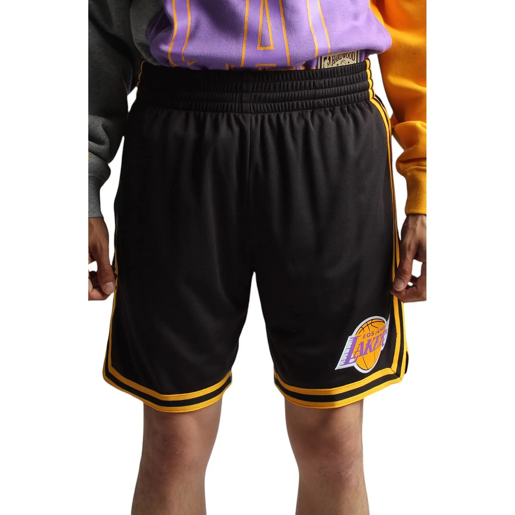 0198293987303 - Kurzer Strick mit Logo der Los Angeles Lakers 0198293987303 - Kurzer Strick mit Logo der Los Angeles Lakers