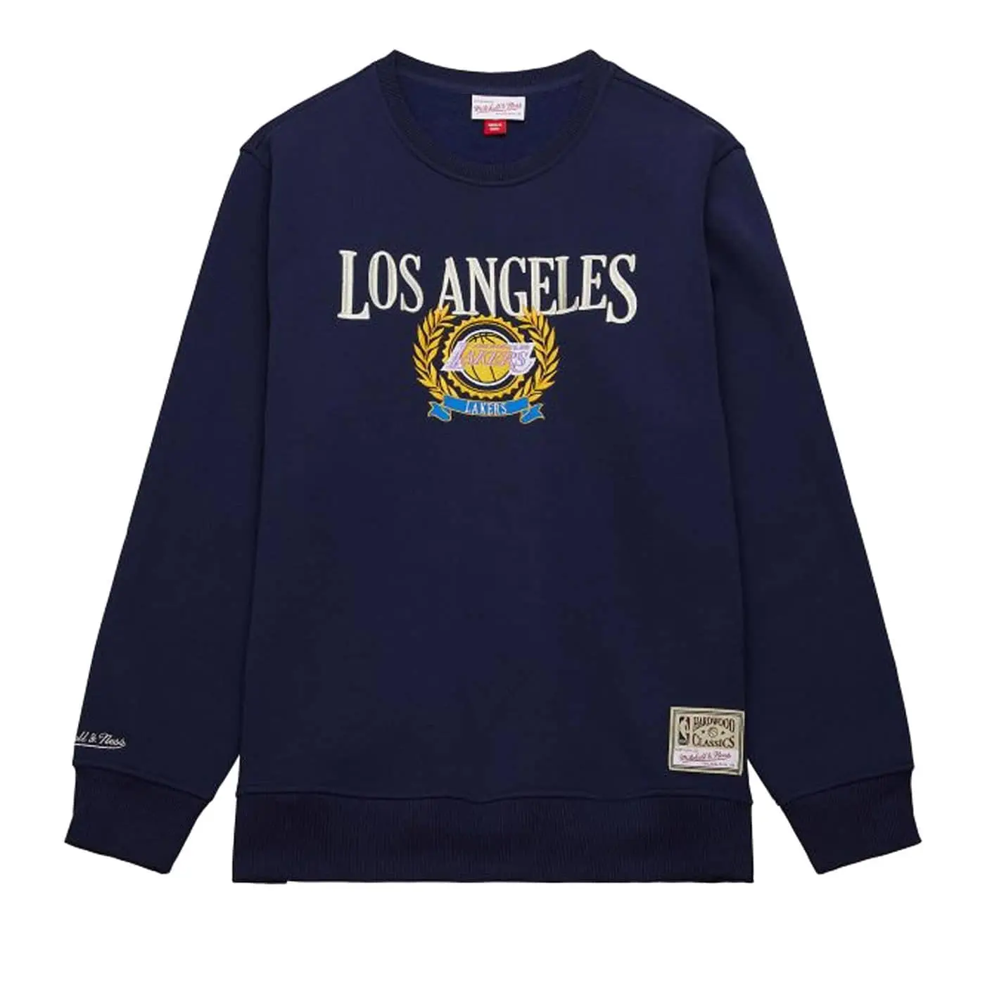 0196945807702 - Fleece Los Angeles Lakers Collegiate Crew
