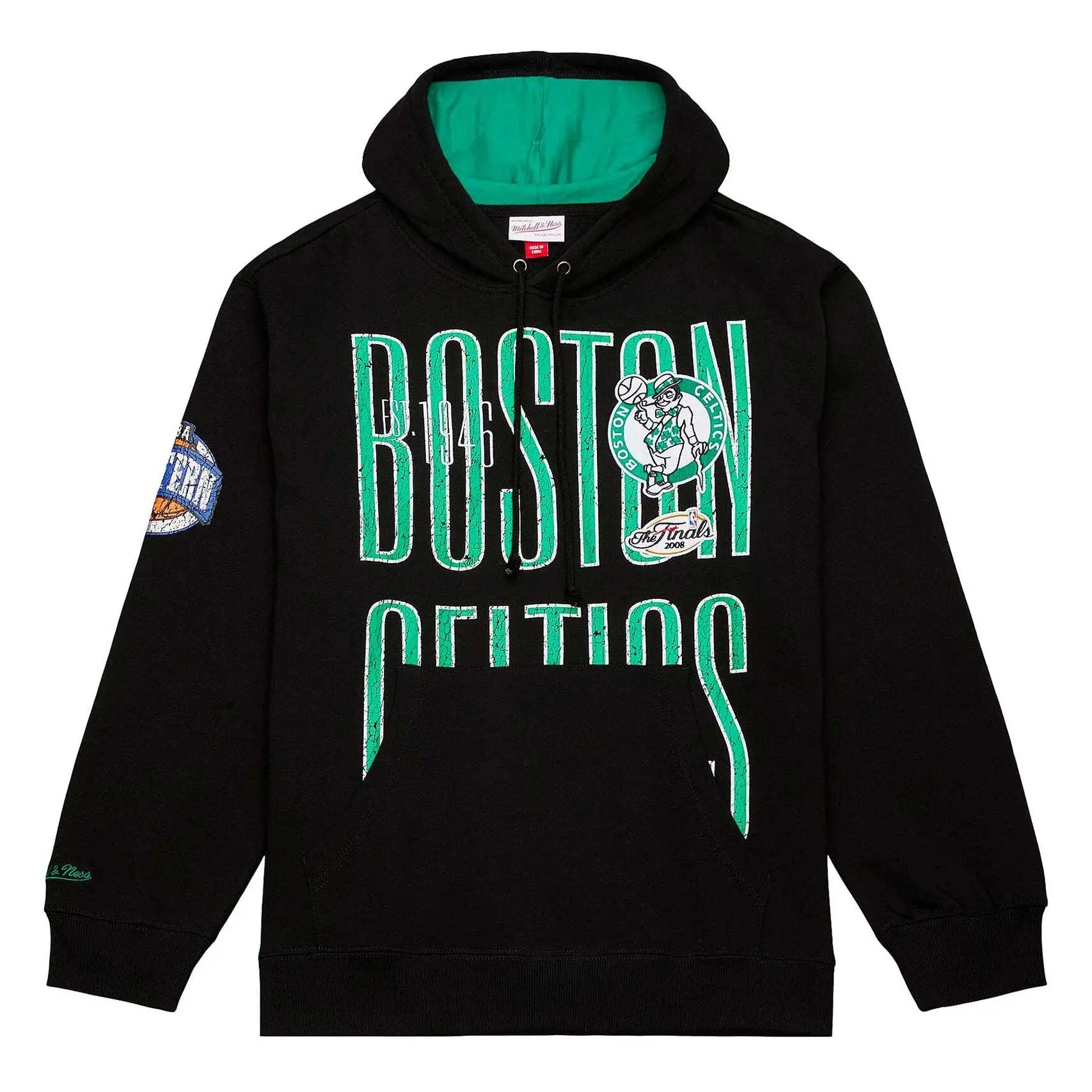 0196945349769 - Fleece mit Kapuze Boston Celtics Team OG 20