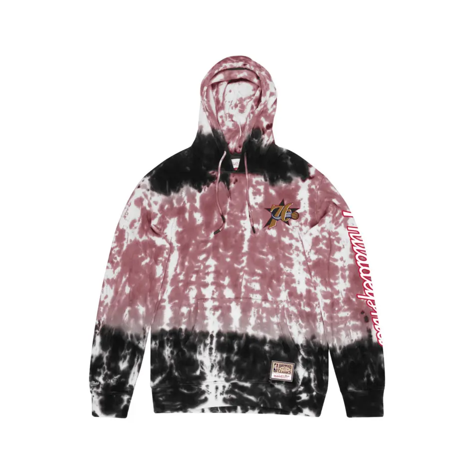 0194582906475 - Philadelphia 76ers Kapuzenpullover NBA Tie-Dye