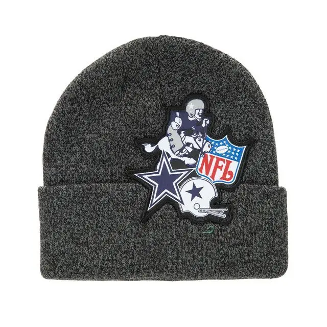 Beanie Dallas Cowboys NFL Logo Patch