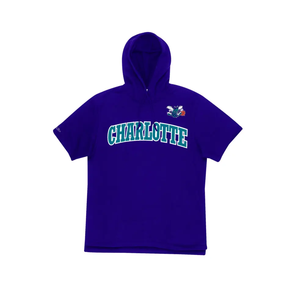 0194582754243 - Kurzärmeliger Hoodie Gameday Charlotte Hornets