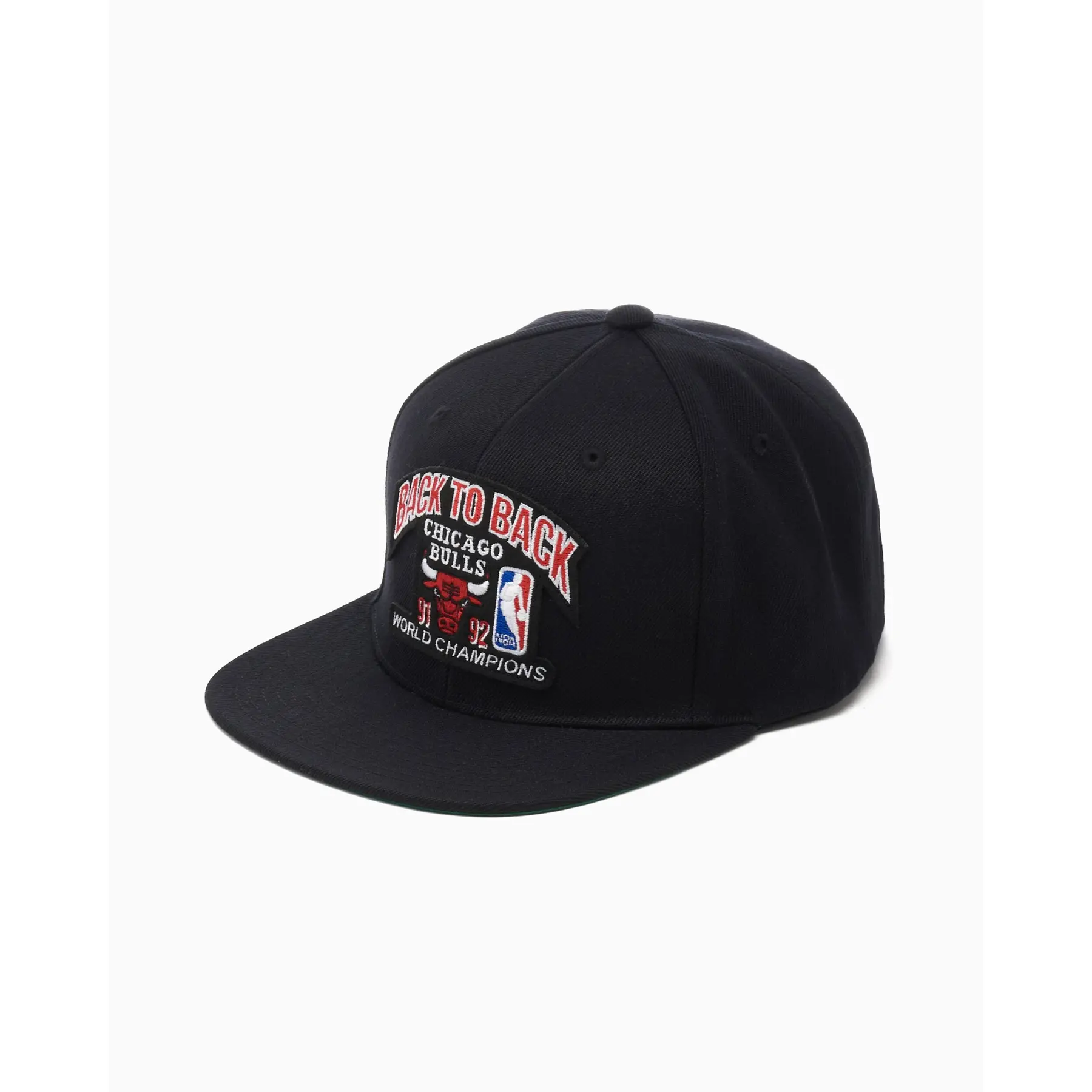 0195563286838 - Snapback Cap Chicago Bulls 91-92 Back To Back Champs HWC