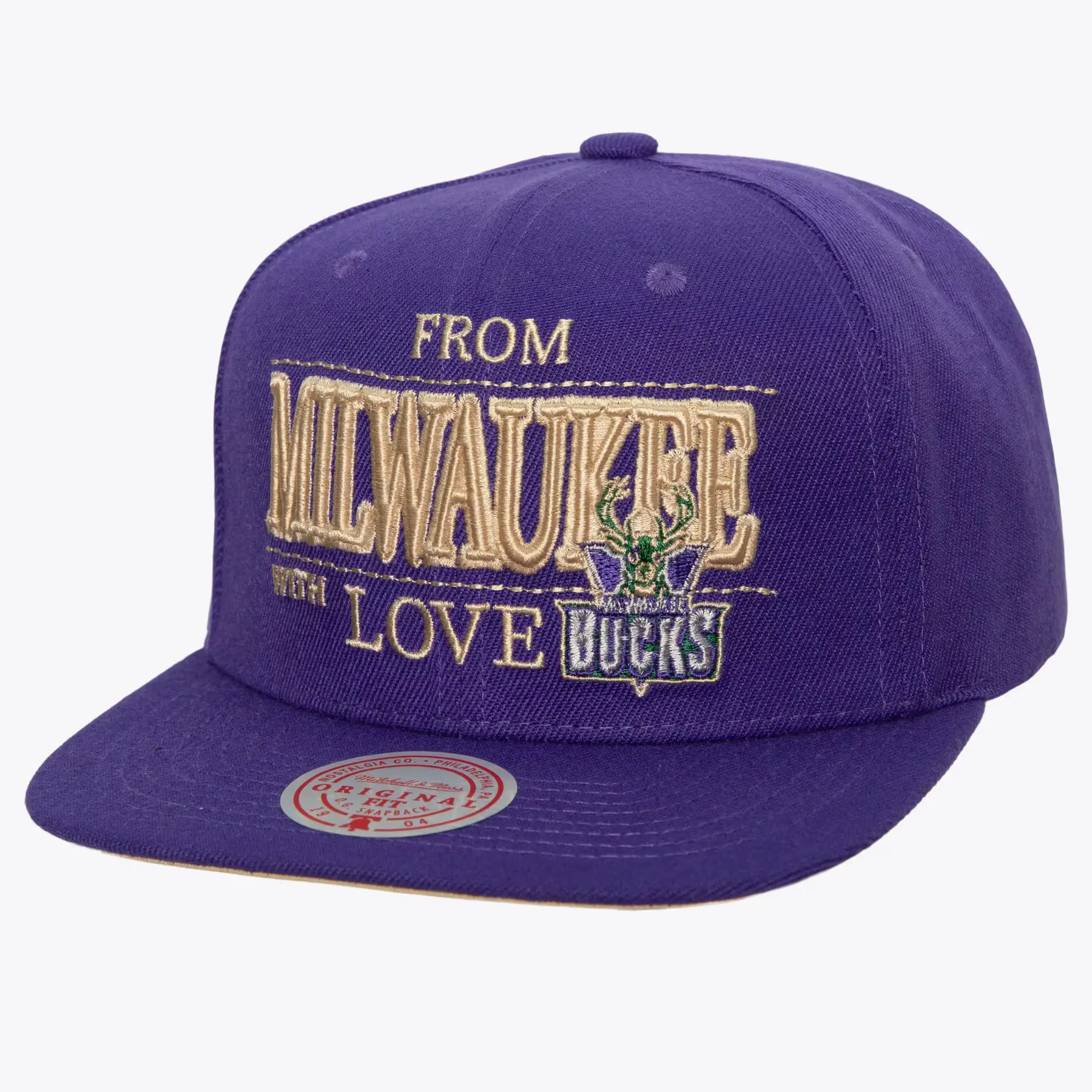 0196945018702 - Snapback-Cap Milwaukee Bucks NBA HWC