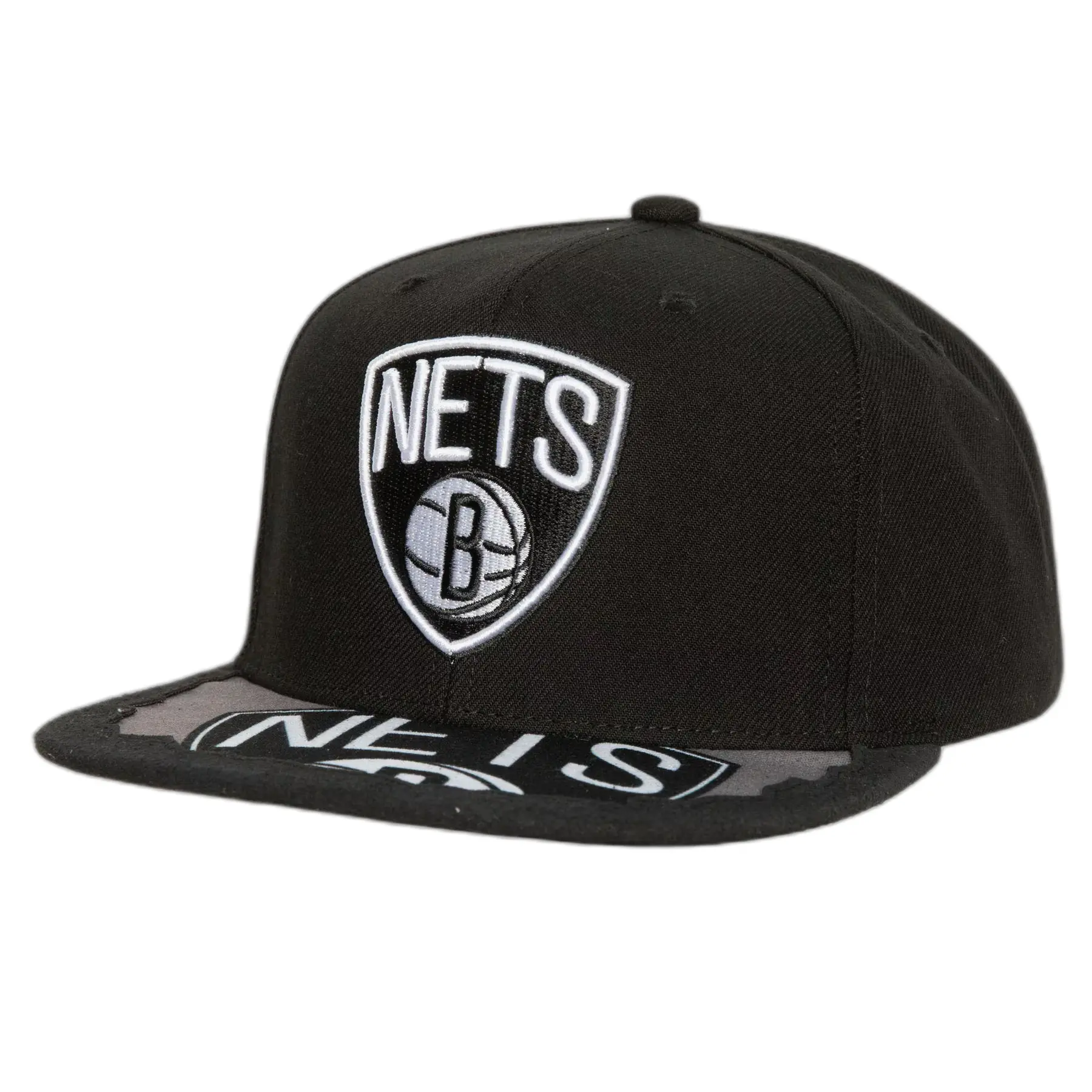 0196945020828 - Snapback Cap Munch Time Brooklyn Nets