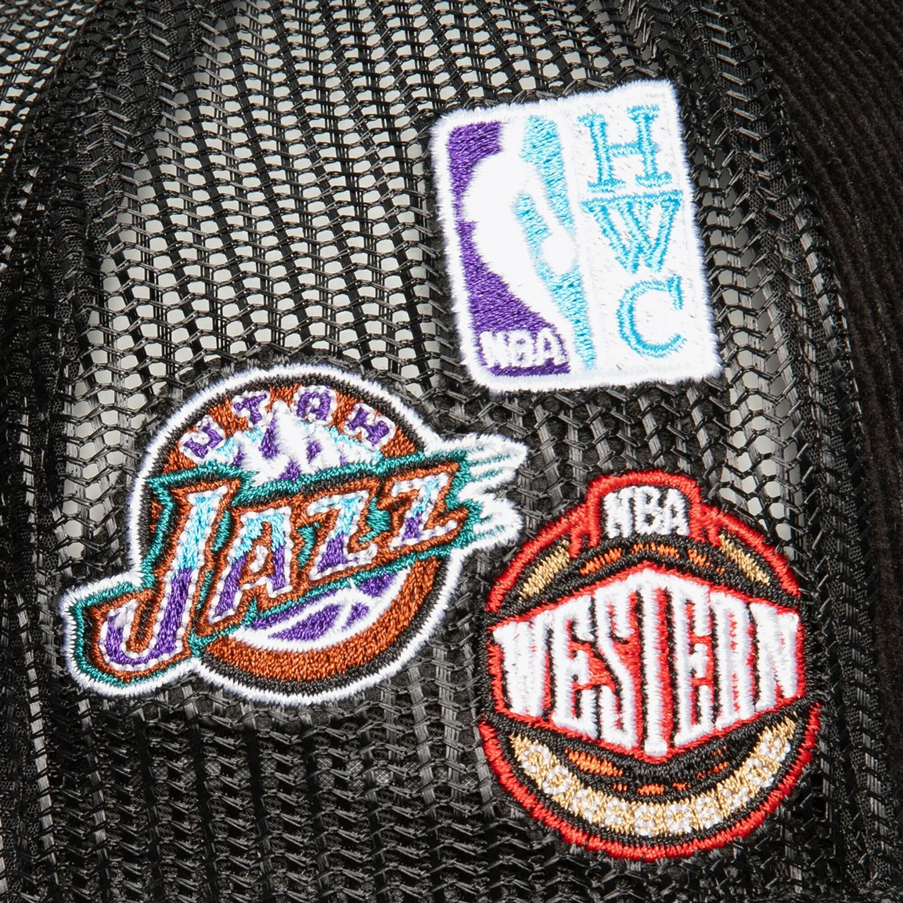 0196945183806 - Utah Jazz Trucker Cap NBA Times UP HWC
