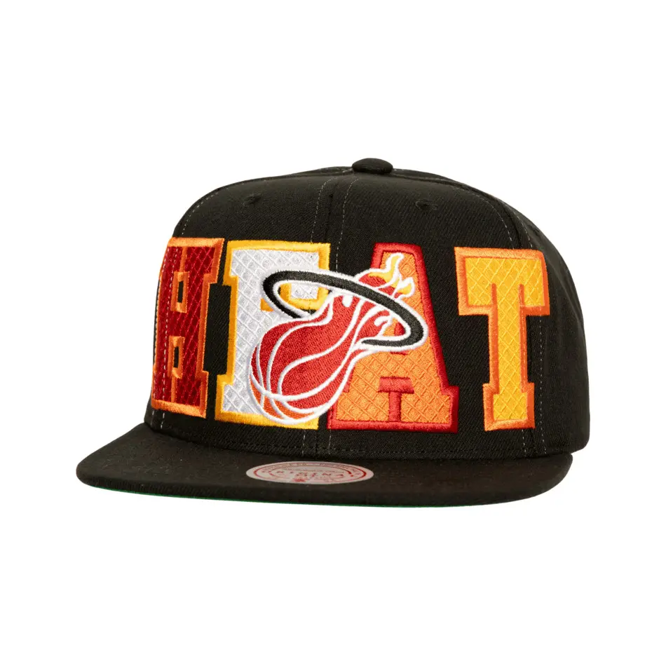 0196945398187 - Snapback-Cap Miami Heat NBA Hwc