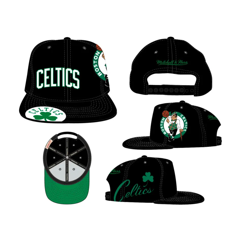 0196945398460 - Snapback Cap Boston Celtics