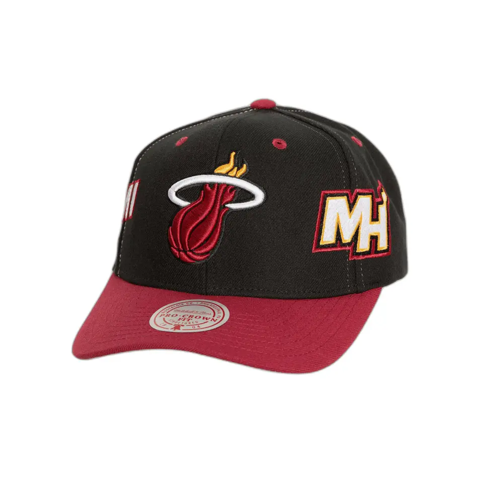 0197507857012 - Baseball Kappe Overbite Pro Miami Heat
