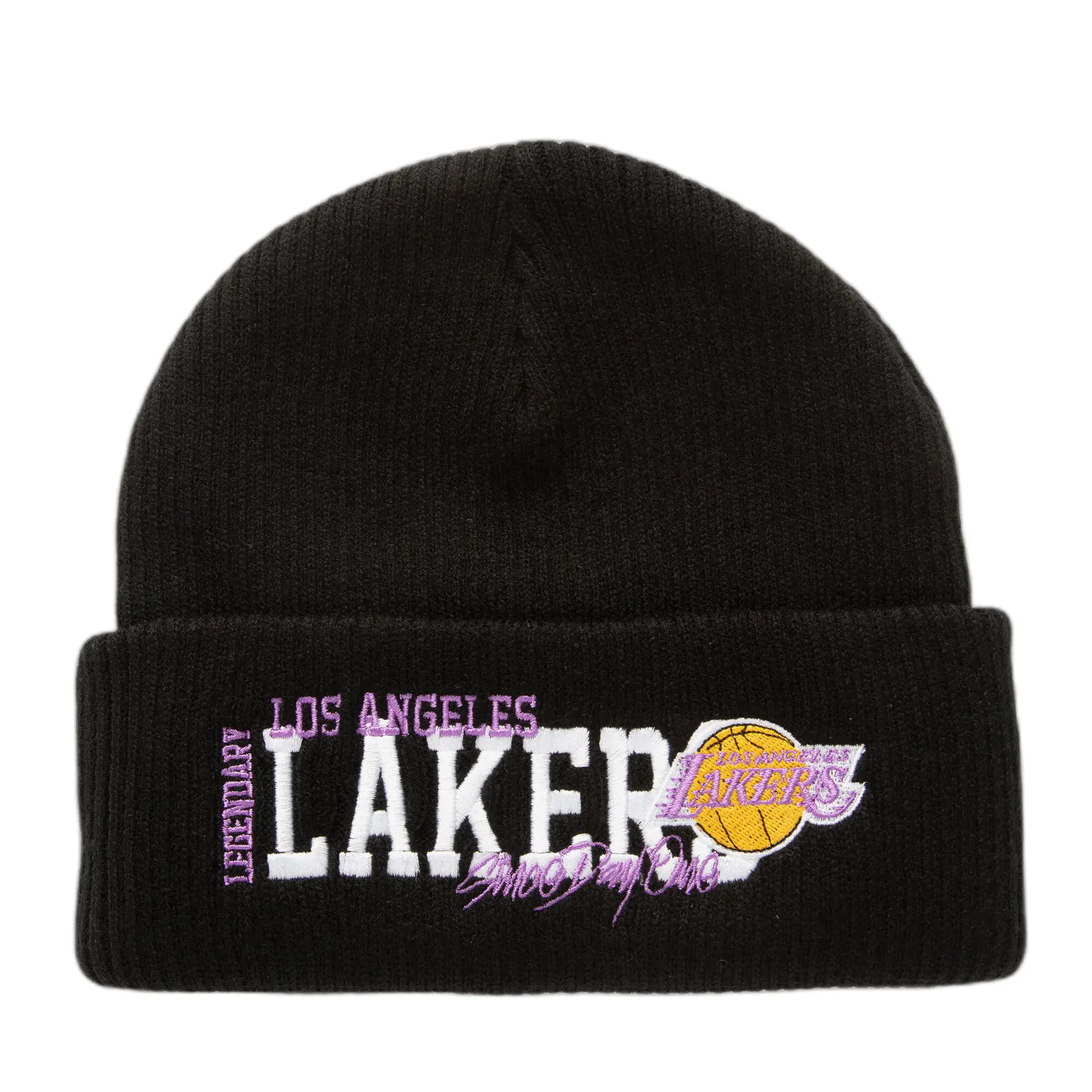 0198293737373 - Strickmütze Billboard Los Angeles Lakers
