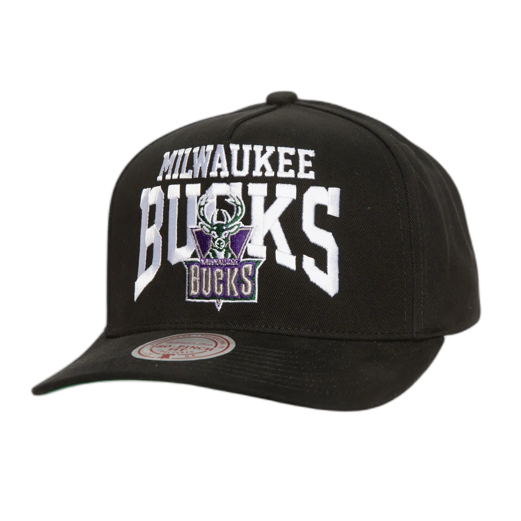 0198293737779 - Snapback Cap Big Time Pro Milwaukee Bucks
