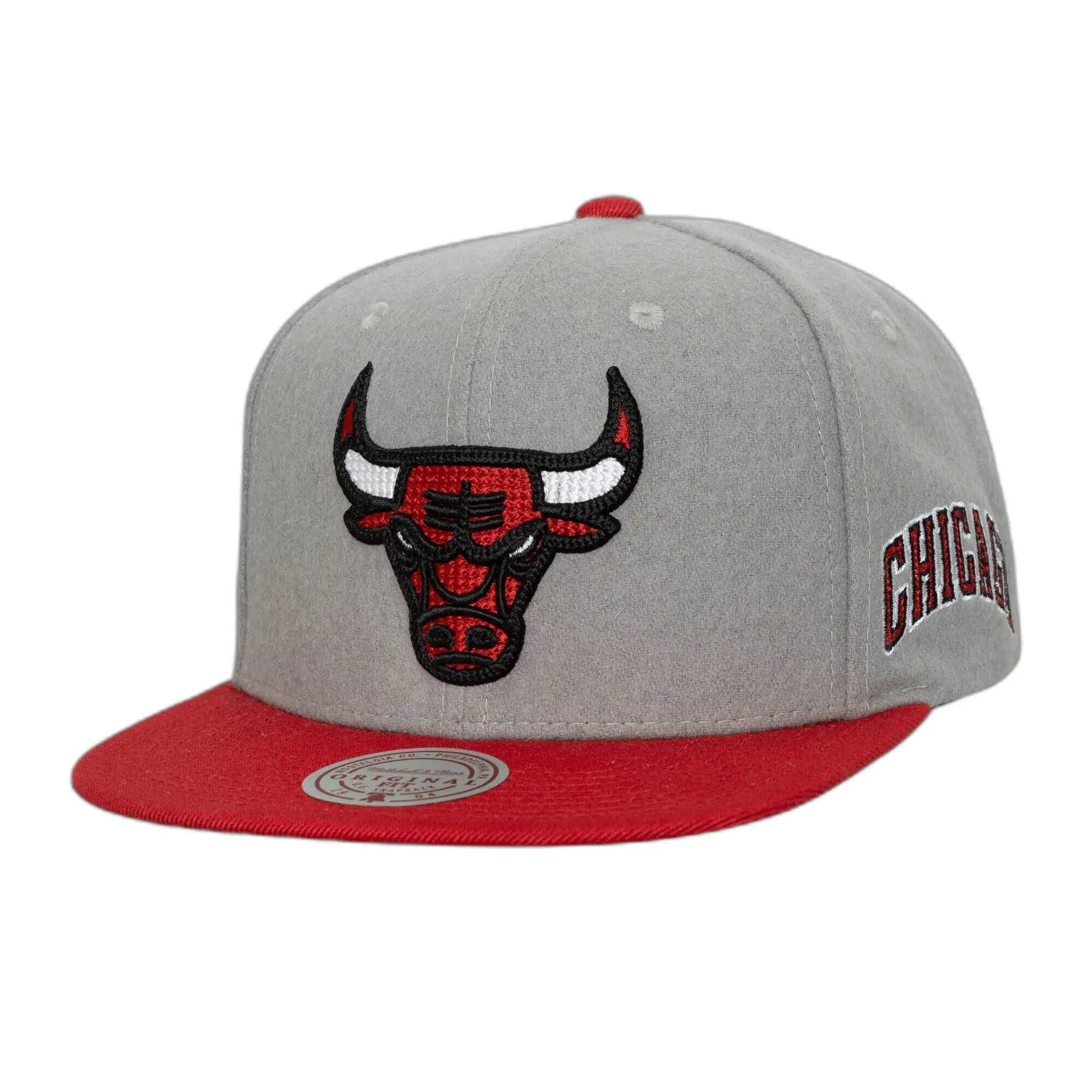 0197932496268 - Snapback Cap Melt Stitch Chicago Bulls