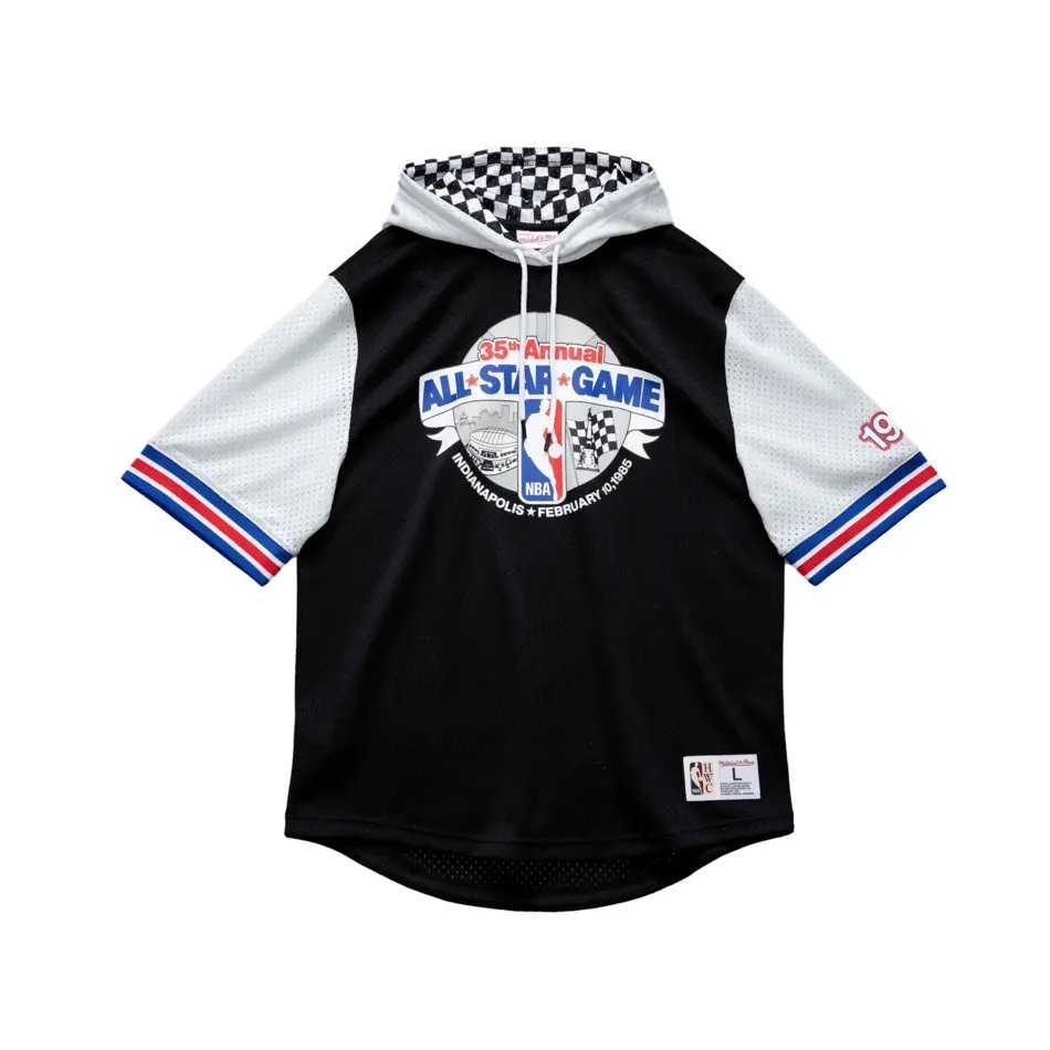 0194582665129 - Kurzärmliger Kapuzensweatshirt aus Strick All Star