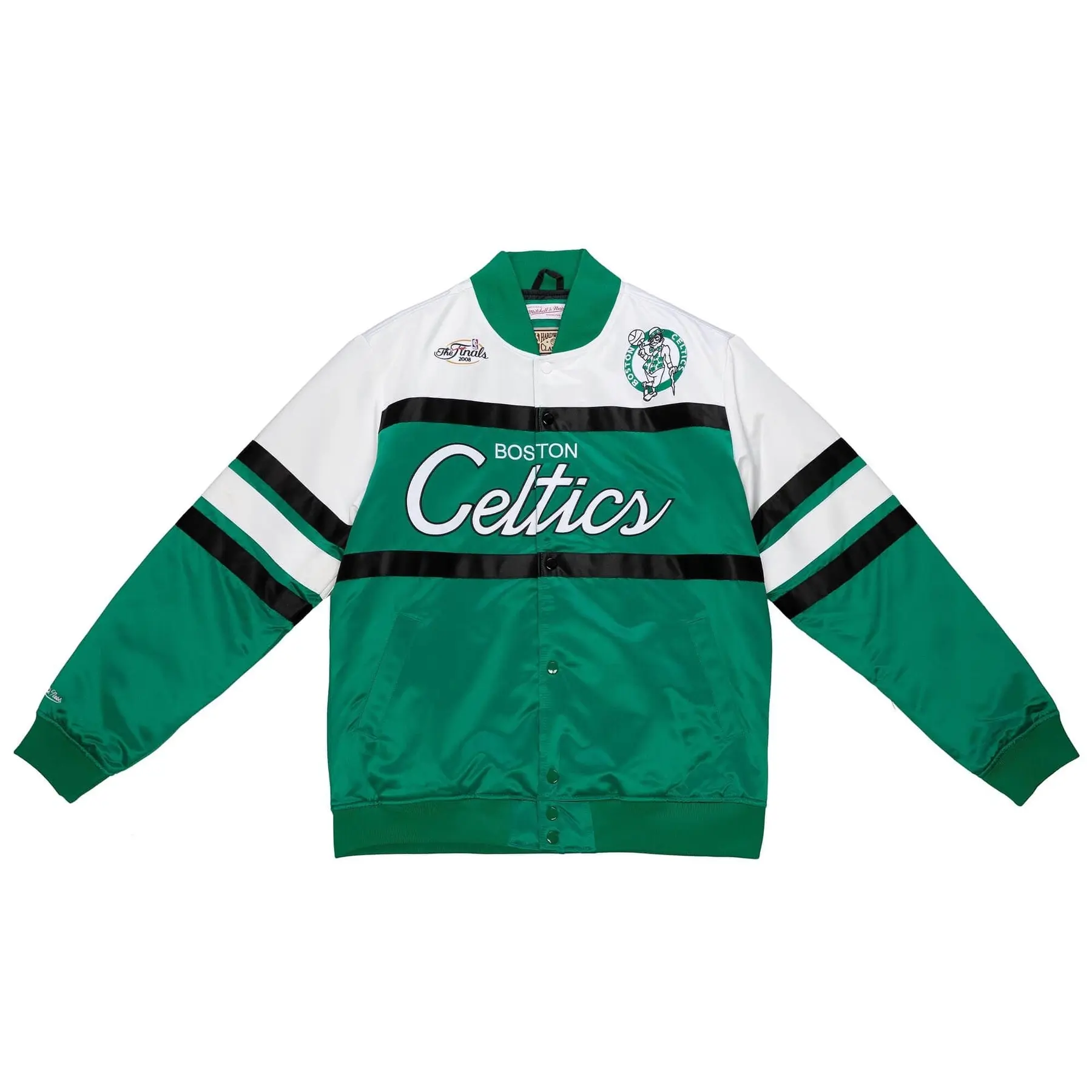 0195563240229 - Jacke aus dickem Satin Boston Celtics Special Script