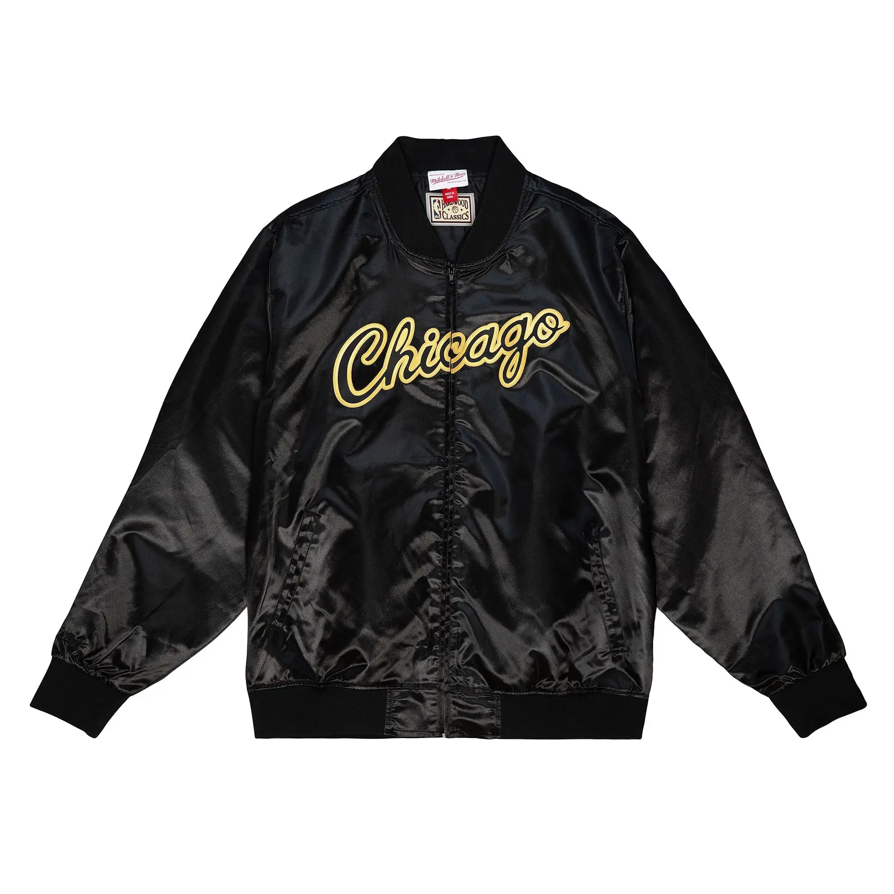 0195563929261 - Satinjacke Chicago Bulls Big Face 40