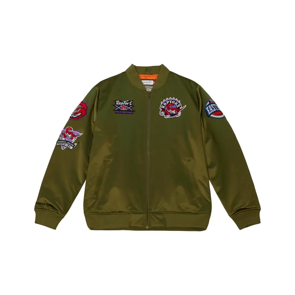 0195563607107 - Satin-Bomberjacke Flight Toronto Raptors