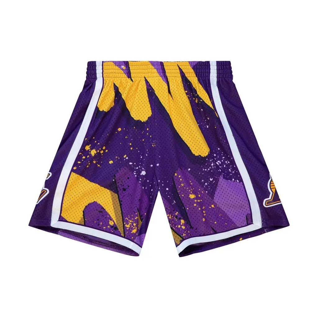 0195563353899 - Shorts Los Angeles Lakers Swingman NBA Hyper Hoops 2009 10