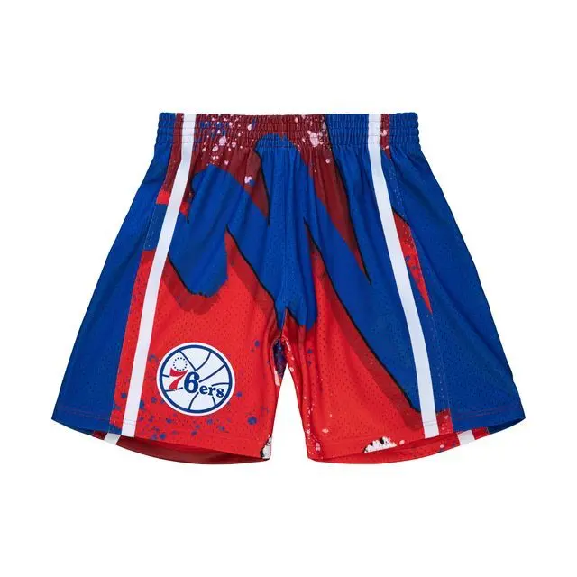 0195563524824 - Shorts Philadelphia 76ers Swingman NBA Hyper Hoops 1996 97