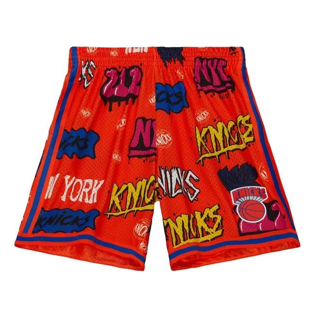 0196294499788 - Shorts mit Slap-Sticker New York Knicks Swingman 1991 92
