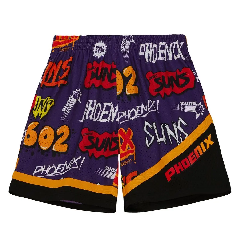 0195563755006 - Shorts mit Slap-Sticker Phoenix Suns Swingman 1996 97 0195563755006 - Shorts mit Slap-Sticker Phoenix Suns Swingman 1996 97