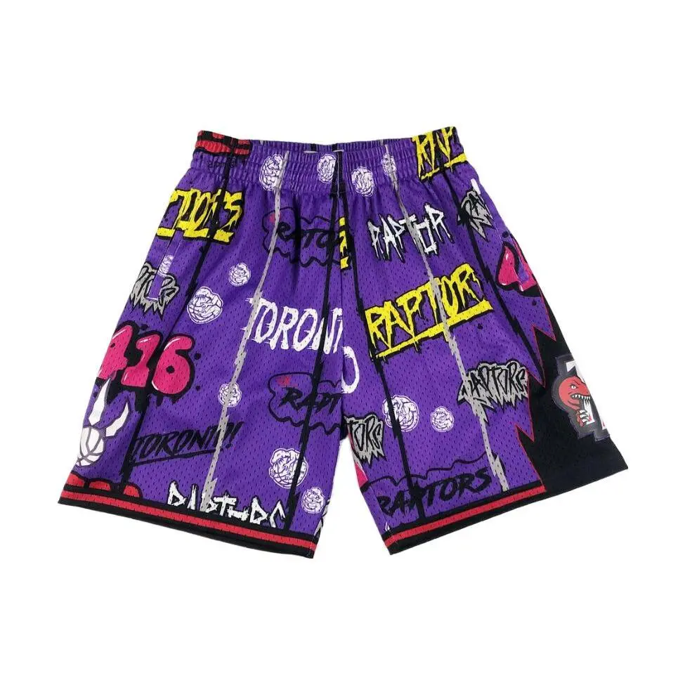 0196294499894 - Shorts Toronto Raptors NBA Slap Sticker Swingman 1998