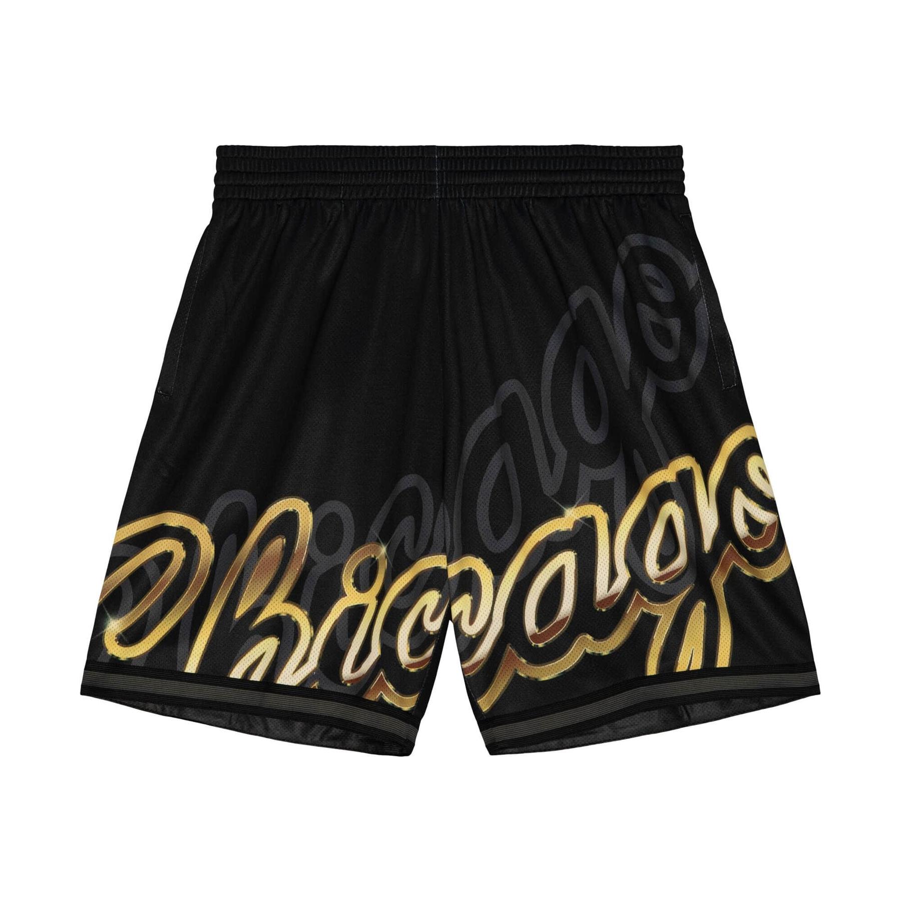 0195563530344 - Shorts Chicago Bulls NBA Big Face 40 Fashion
