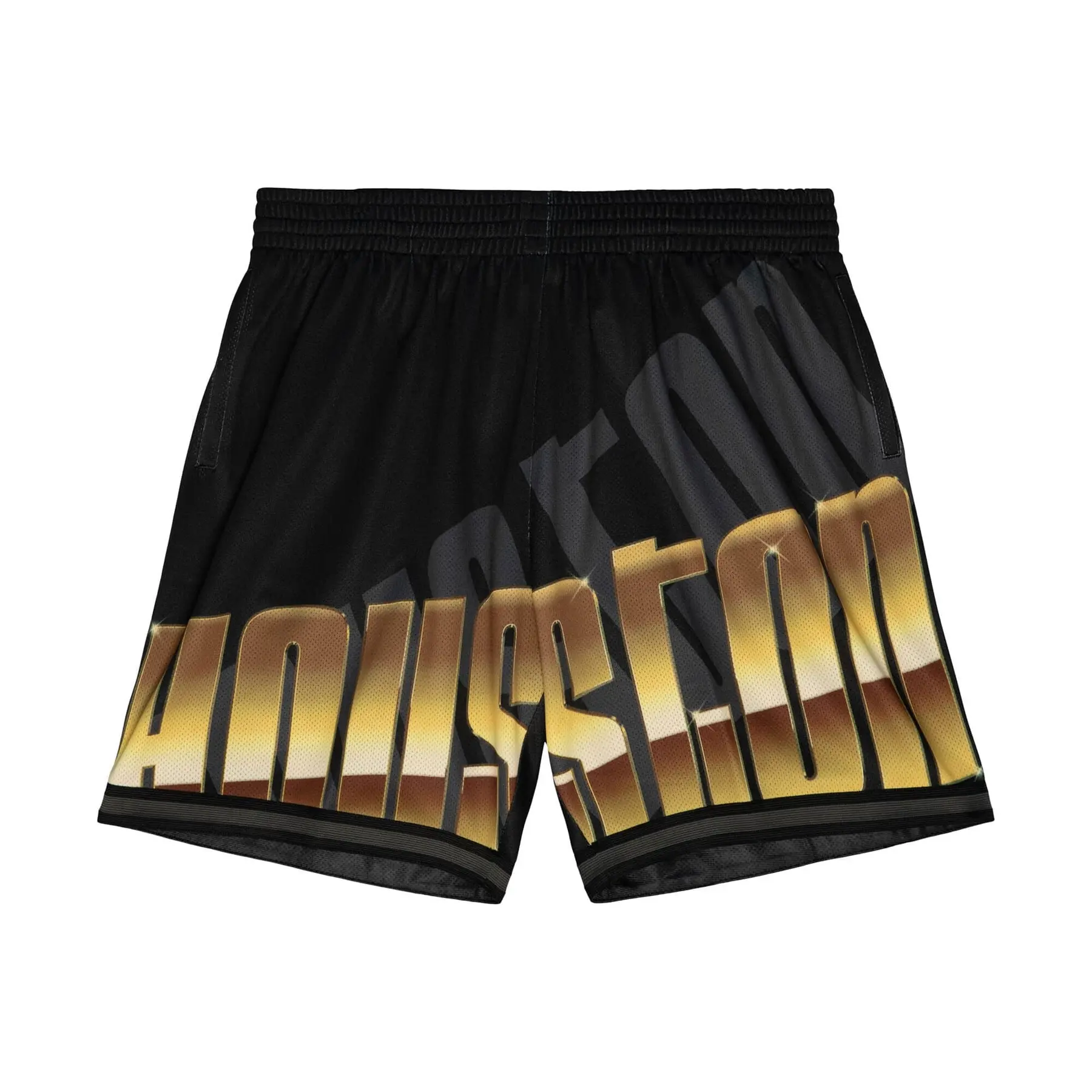 0195563530511 - Shorts Houston Rockets NBA Big Face 40 Fashion