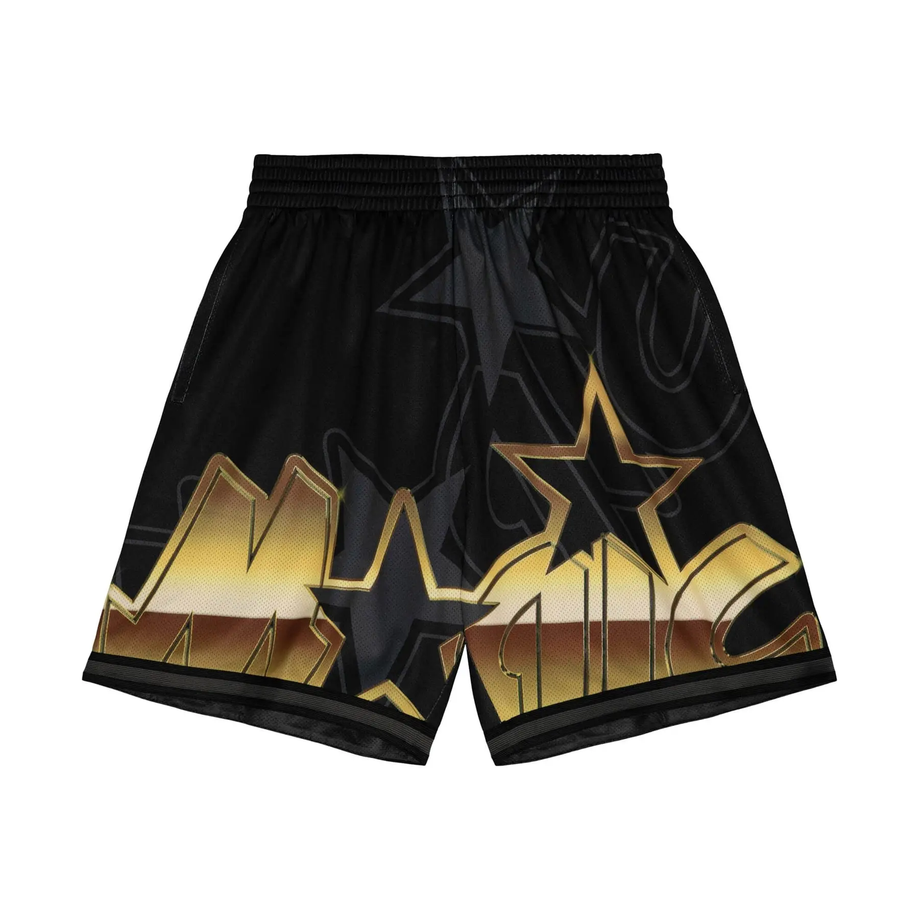 0195563530870 - Shorts Orlando Magic NBA Big Face 40 Fashion
