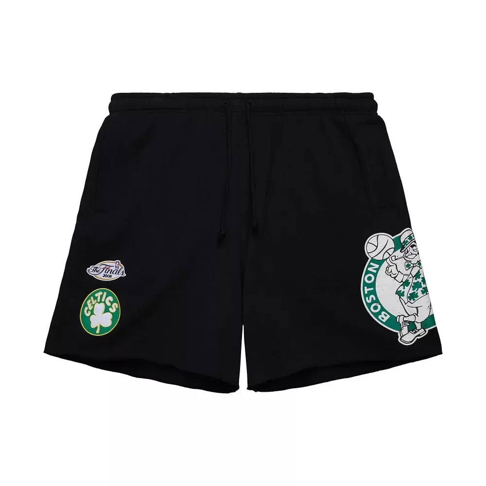 0197507871865 - Fleece-Shorts mit Vintage-Logo Boston Celtics Postgame