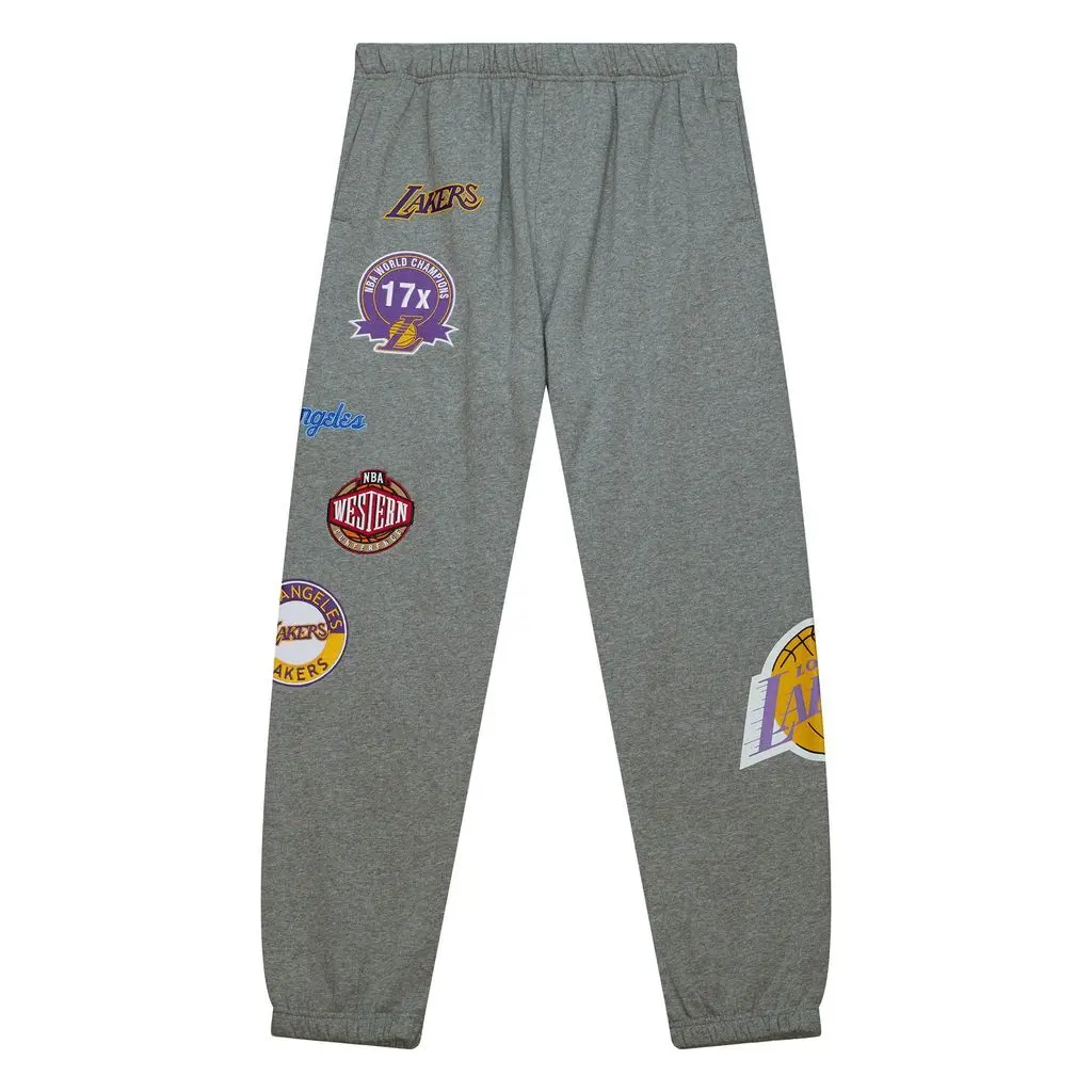 0196294923849 - Pantalon de jogging en polaire Los Angeles Lakers City Collection