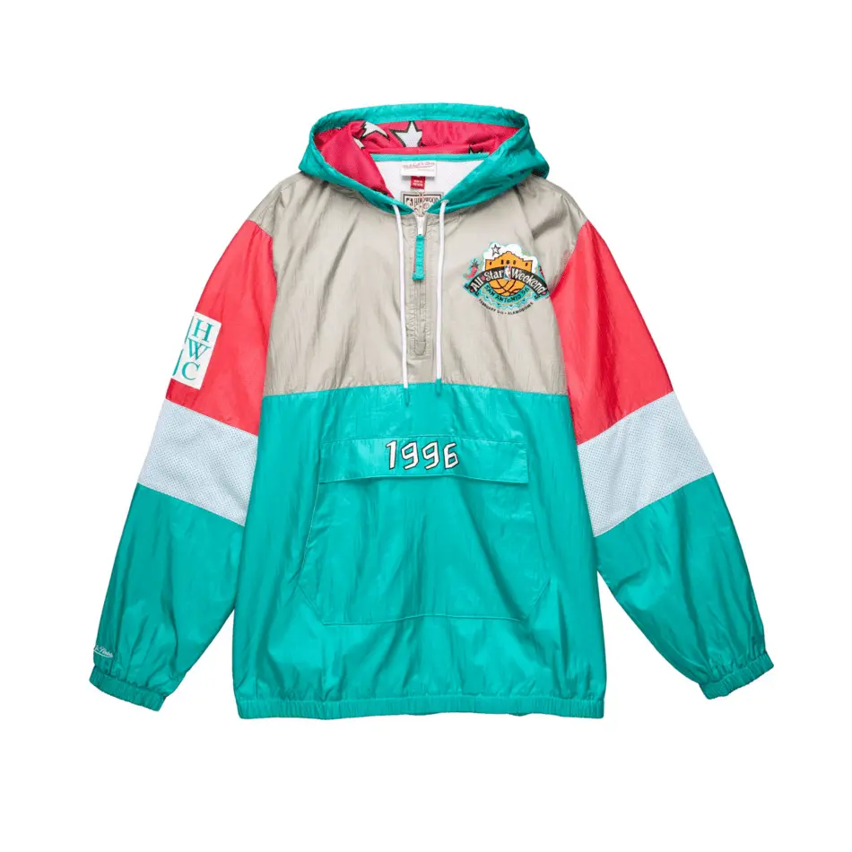 0194582773619 - Windbreaker 1 4 Zip All Star Surprise Win 1996