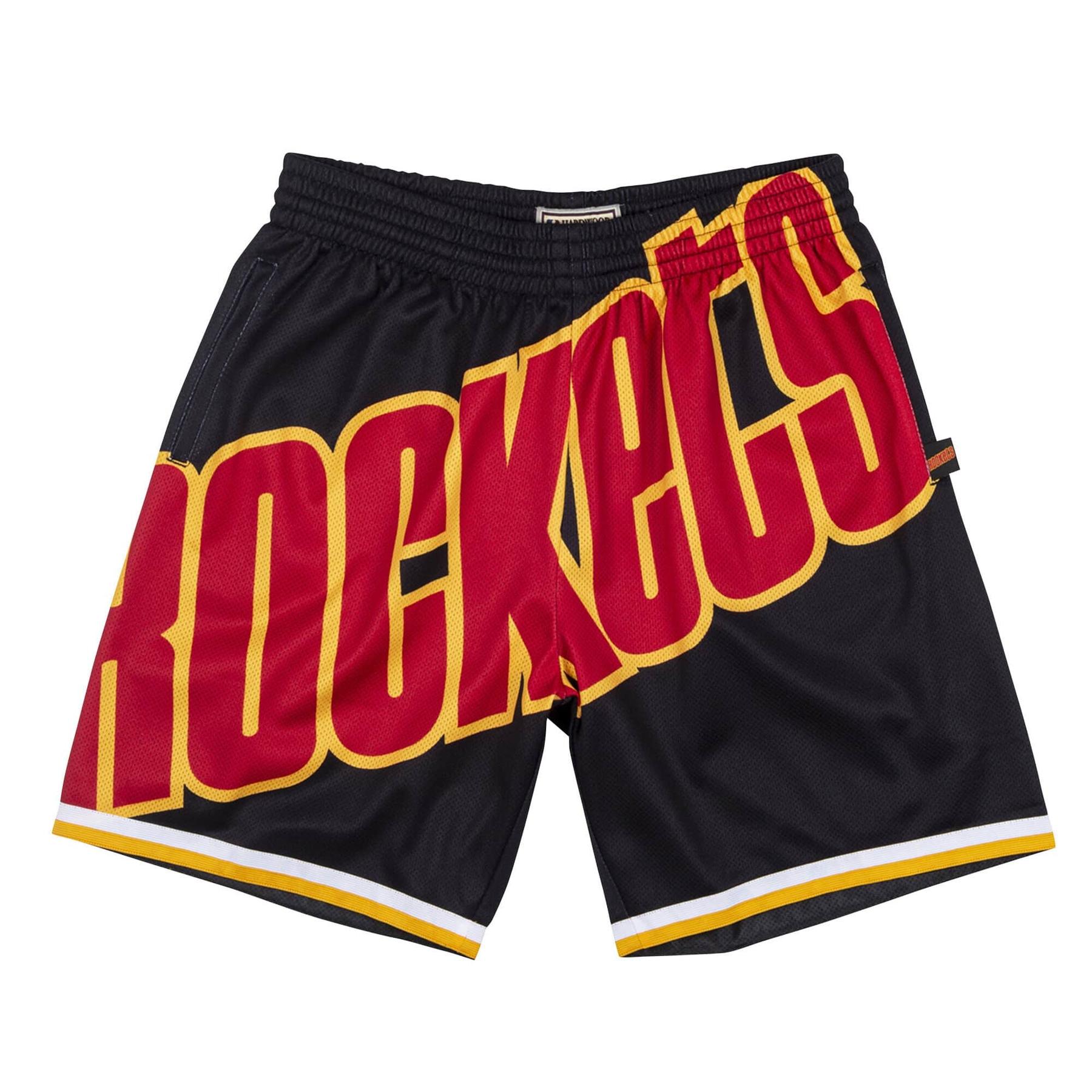 0194582628414 - Shorts Houston Rockets NBA Blown Out Fashion