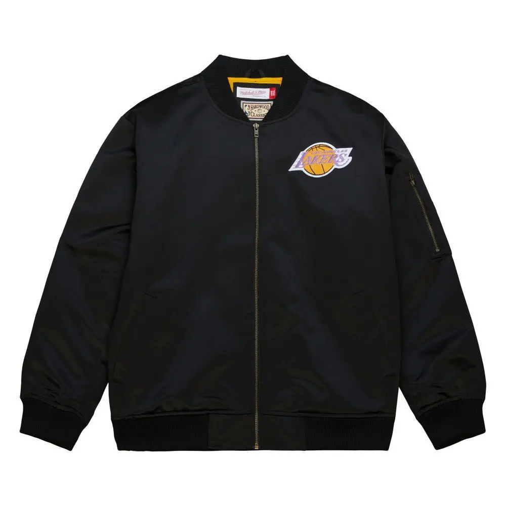 0197507439317 - Jacke aus leichtem Satin Los Angeles Lakers