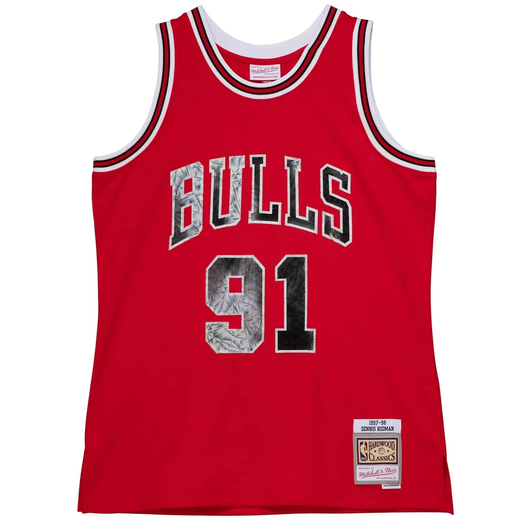 0195563272343 - Maillot NBA Chicago Bulls Dennis Rodman