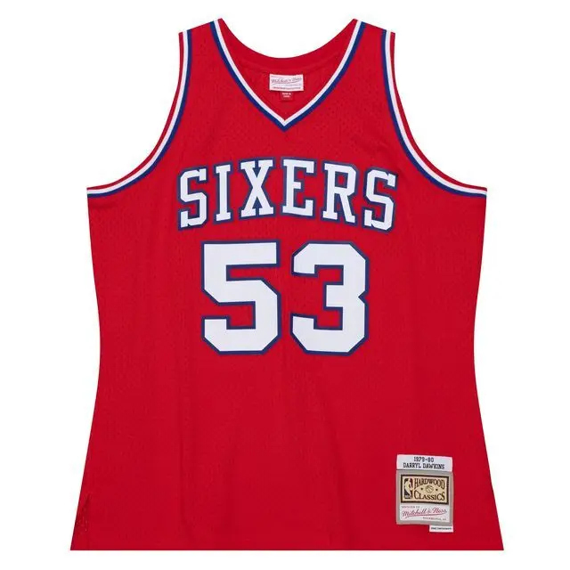 0195563676950 - NBA-Trikot Philadelphia 76ers Darryl Dawkins 1979 80
