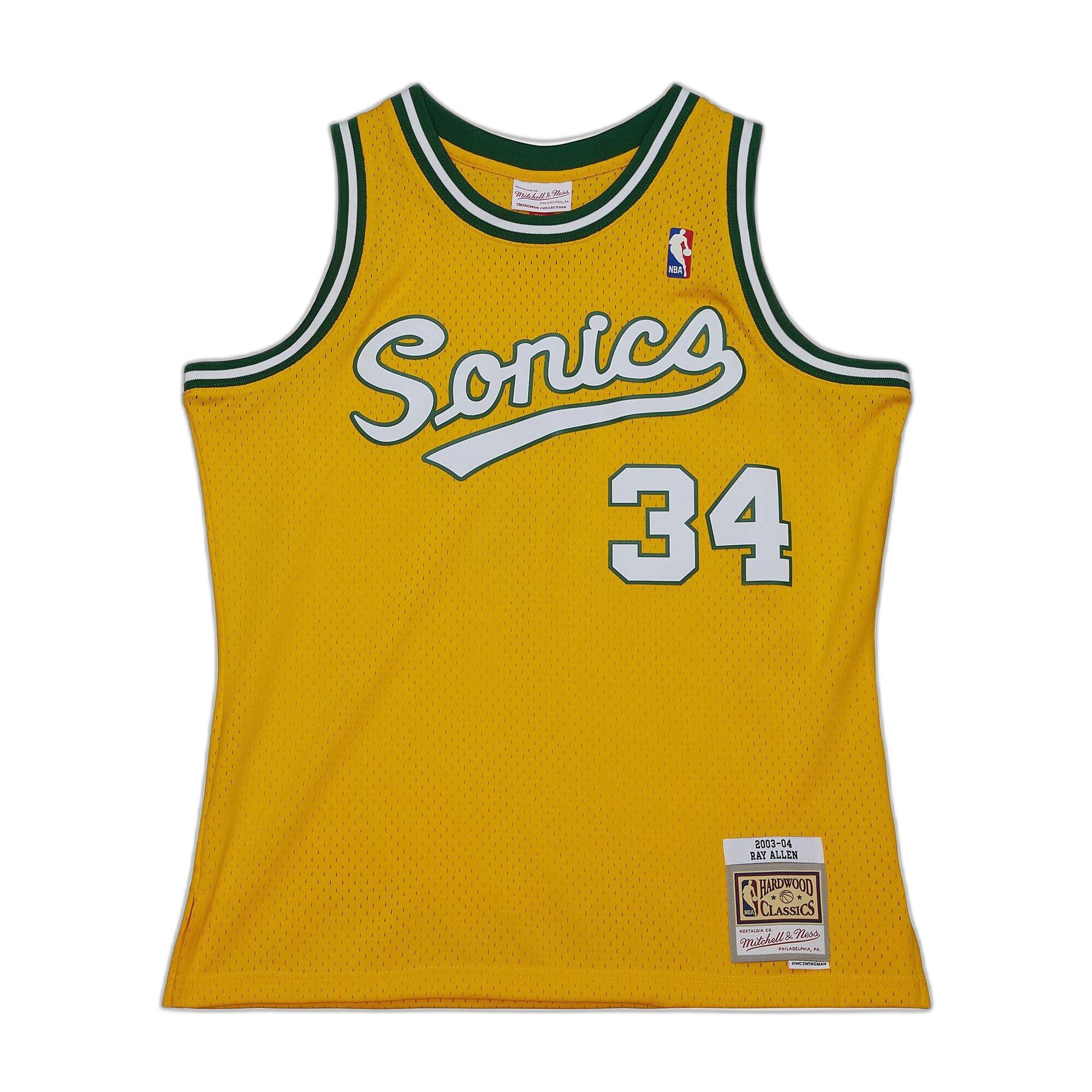 0196945261610 - Seattle Supersonics Trikot Ray Allen 2003 04