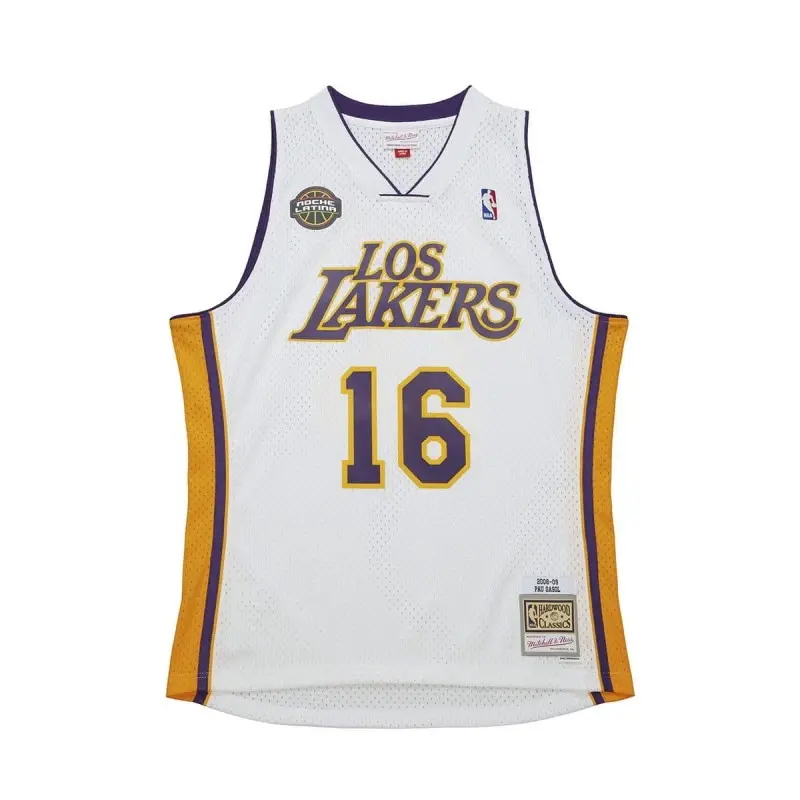 0197507607211 - Maillot NBA Los Angeles Lakers Pau Gasol 2008
