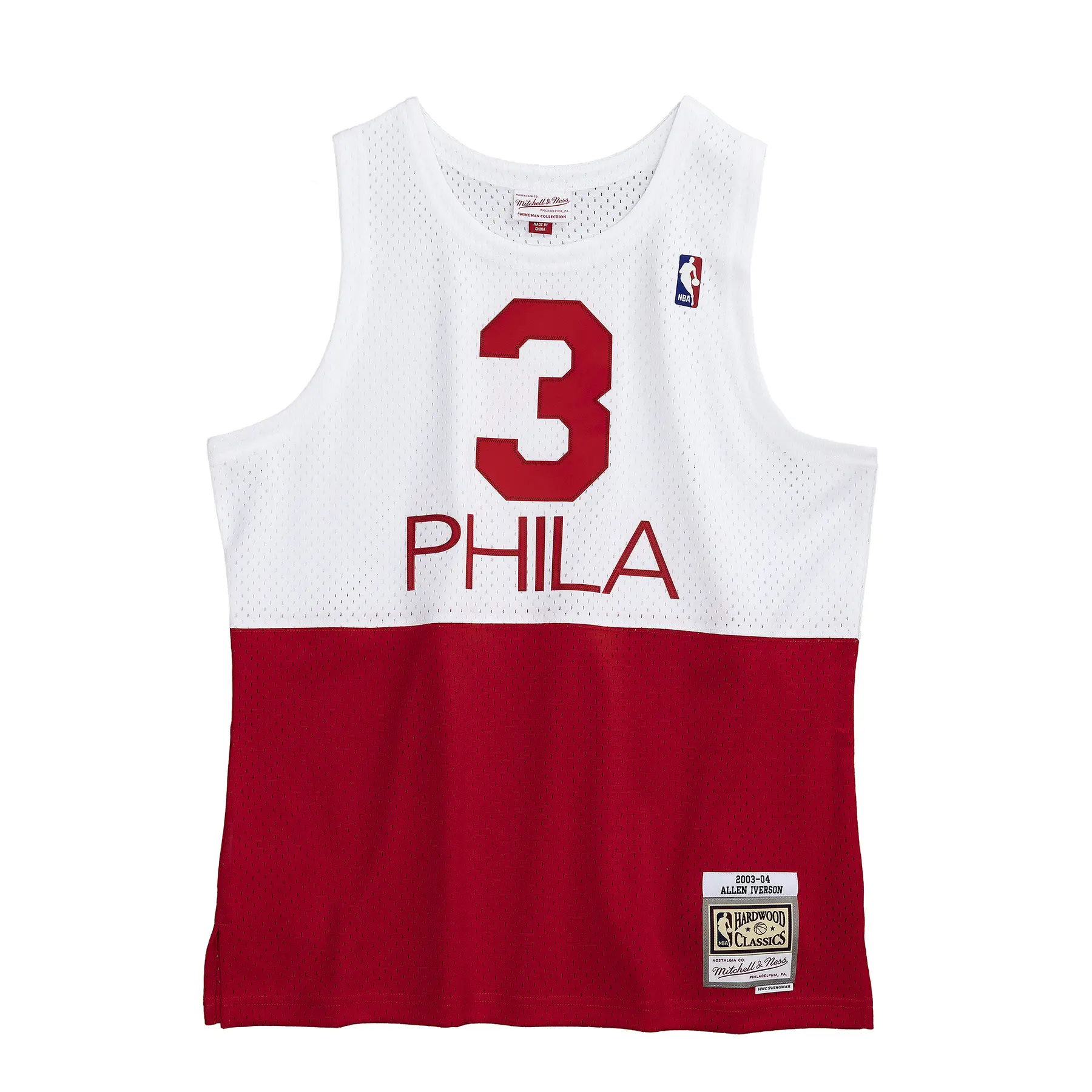 0194582498550 - NBA-Trikot Philadelphia 76ers Allen Iverson 2003 04