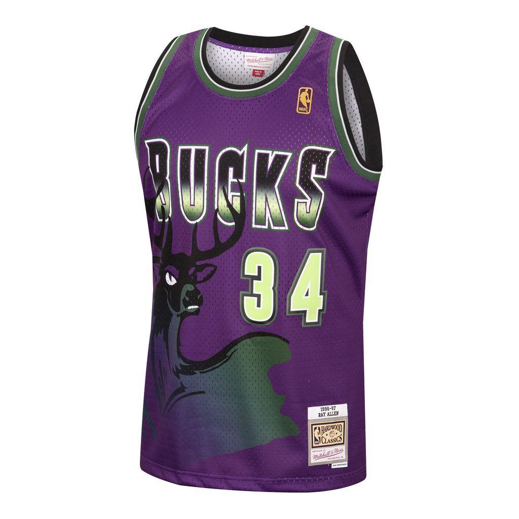 0194582375455 - NBA-Trikot Milwaukee Bucks Ray Allen