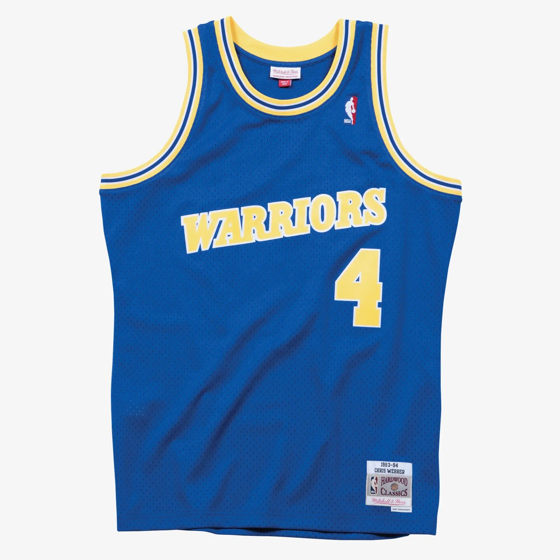 0697589017248 - NBA-Trikot Golden State Warriors Swingman Road Chris Webber 1993