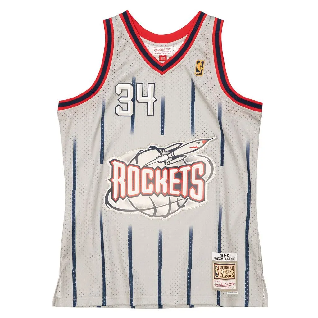 0195563052556 - NBA-Trikot Houston Rockets Hakeem Olajuwon
