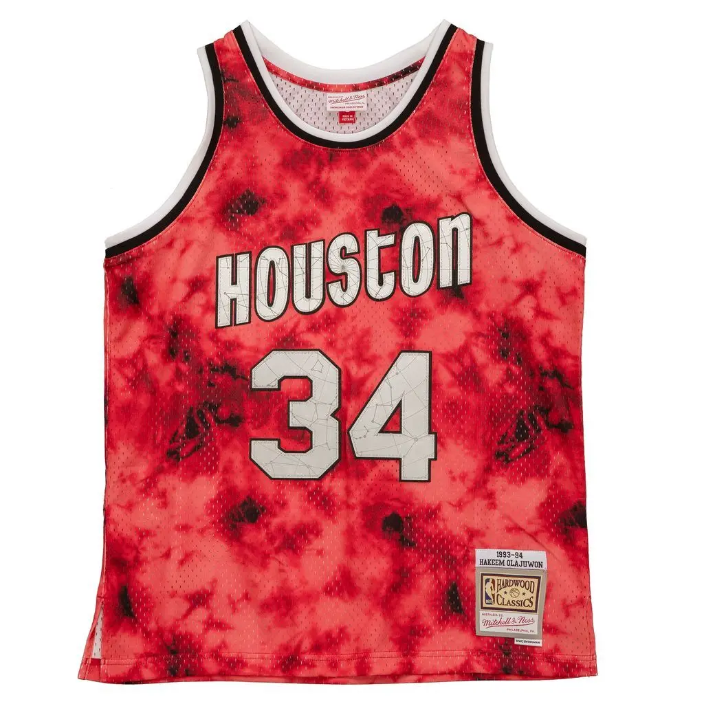0194582920693 - NBA-Trikot Houston Rockets Galaxy Swingman Rockets 1993 Hakeem Olajuwon