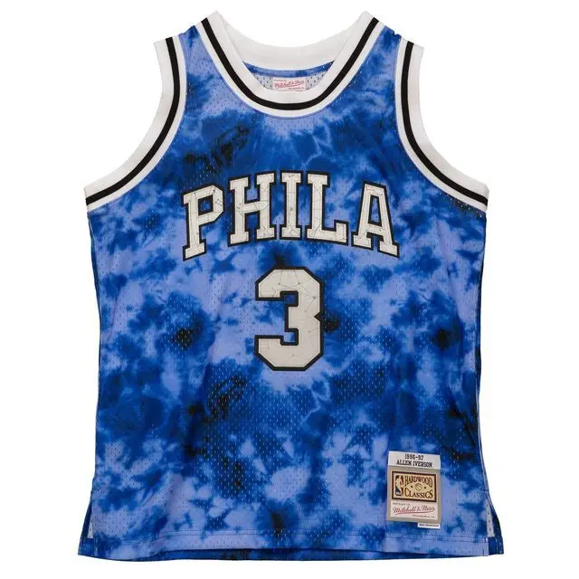 0194582920969 - NBA-Trikot Philadelphia 76ers Allen Iverson Swingman Galaxy 1996 97
