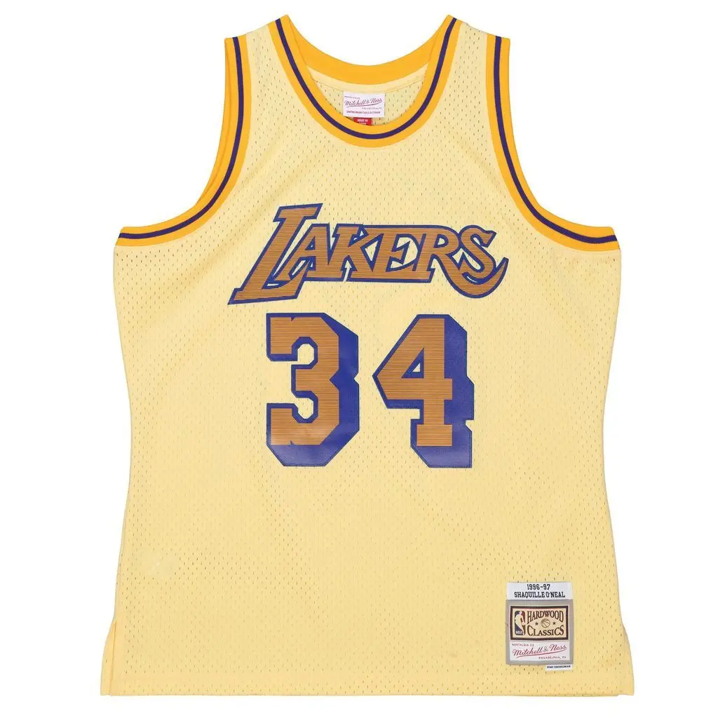 0195563361528 - NBA-Trikot Los Angeles Lakers Shaquille O’Neal 1996 97 0195563361528 - NBA-Trikot Los Angeles Lakers Shaquille O’Neal 1996 97