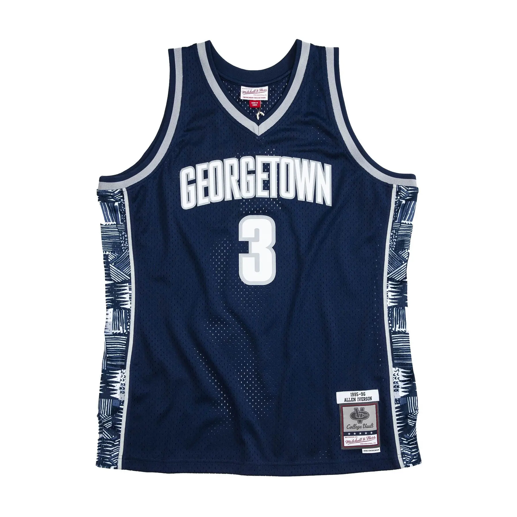 0194582628612 - Trikot NCAA Swingman Allen Iverson Georgetown 95
