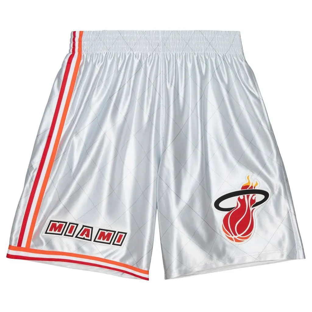 0196294250877 - Shorts Miami Heat Swingman NBA 75TH 1996 97